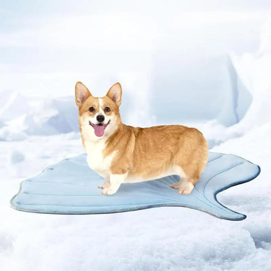 Bed Cushion, Suitable for Small and Medium-Sized Large Cats, Soft Large Bed Cooling Pad, Portable Pet Accessories