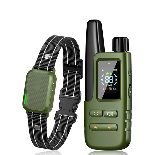 Dog Shock Collar - 4200FT Remote Training Collar with Waterproof Design