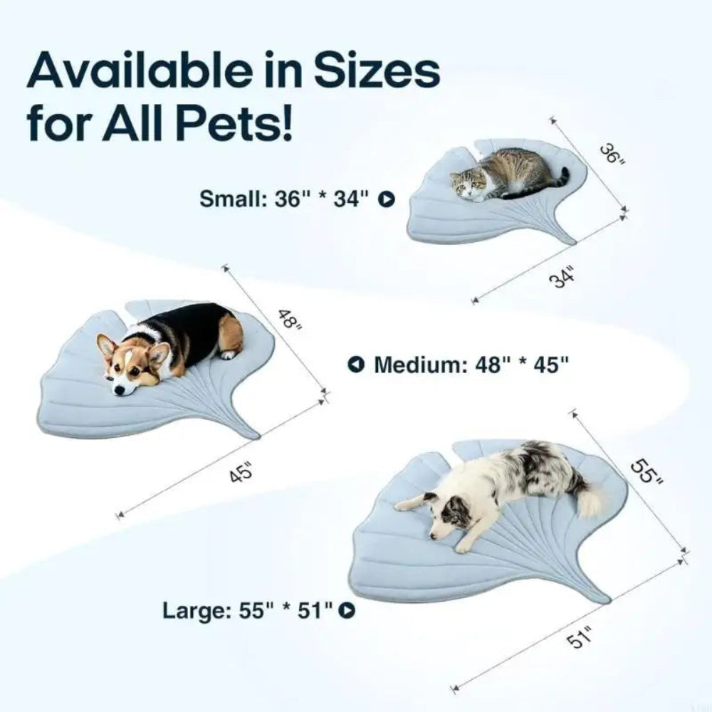 Bed Cushion, Suitable for Small and Medium-Sized Large Cats, Soft Large Bed Cooling Pad, Portable Pet Accessories