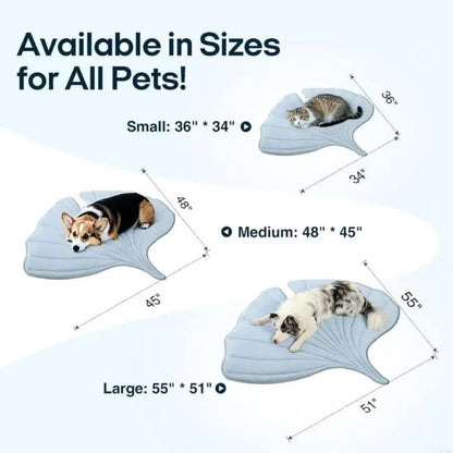 Bed Cushion, Suitable for Small and Medium-Sized Large Cats, Soft Large Bed Cooling Pad, Portable Pet Accessories